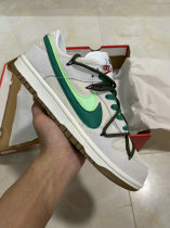 Authentic Nike Dunk Low Green/Grey/Black