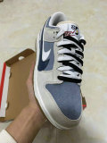 Authentic Nike Dunk Low Grey/Blue/White