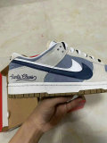 Authentic Nike Dunk Low Grey/Blue/White