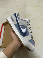Authentic Nike Dunk Low Grey/Blue/White