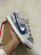 Authentic Nike Dunk Low Grey/Blue/White