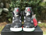 Authentic Air Jordan 5 Black/Clear