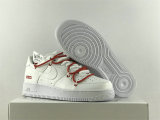 Authentic Supreme x Nike Air Force 1 Red/White
