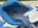 Authentic Air Jordan 1 Mid GS University Blue/Grey/White