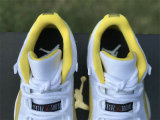Authentic Air Jordan 11 Low Yellow Snakeskin