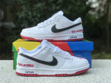 Authentic Nike Dunk Low Red/White