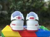 Authentic Nike Dunk Low Red/White