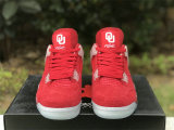 Authentic Air Jordan 4 Oklahoma Sooners PE
