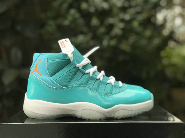 Authentic Air Jordan 11 GS “Miami Dolphins”