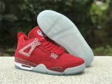 Authentic Air Jordan 4 GS Oklahoma Sooners PE