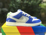Authentic Fly Streetwear x Nike SB Dunk Low Game Royal/Sail-Grey Fog