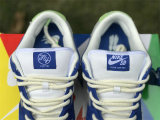 Authentic Fly Streetwear x Nike SB Dunk Low Game Royal/Sail-Grey Fog