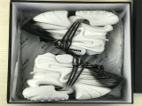 BALMAIN Sneaker White/Black Gradient