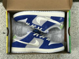 Authentic Fly Streetwear x Nike SB Dunk Low Game Royal/Sail-Grey Fog