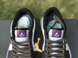 Authentic Air Jordan 1 Low Golf NRG “Purple Smoke” GS