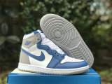 Authentic Air Jordan 1 High OG “True Blue” GS