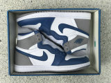 Authentic Air Jordan 1 High OG “True Blue” GS