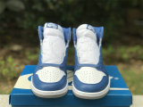 Authentic Air Jordan 1 High OG “True Blue” GS