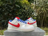 Authentic Nike SB Dunk Low Blue/White/Red