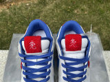 Authentic Nike SB Dunk Low Blue/White/Red