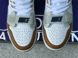 Authentic Jordan Legacy 312 GS White/Purple/Brown