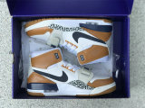 Authentic Jordan Legacy 312 GS White/Purple/Brown