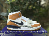 Authentic Jordan Legacy 312 GS White/Purple/Brown