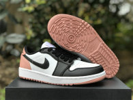 Authentic Air Jordan 1 Low GS “Rust Pink”
