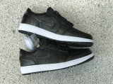 Authentic Air Jordan 1 Low Golf “Black Croc”