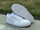 Authentic Air Jordan 1 Low Golf “White Croc”