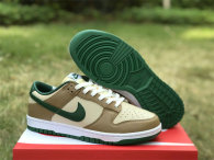 Authentic Nike Dunk Low Beige/Brown Green
