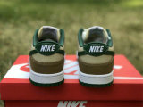 Authentic Nike Dunk Low Beige/Brown Green