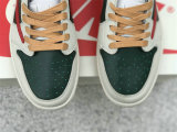Authentic Travis Scott x Air Jordan 1 Low Green/Red/Beige