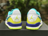 Authentic Jordan Legacy 312 Low GS White/Yellow/Green
