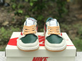 Authentic Travis Scott x Air Jordan 1 Low Green/Red/Beige