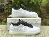 Authentic CLOT x Fragment x Nike Dunk Low
