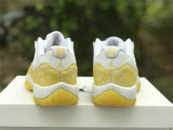 Authentic Air Jordan 11 Low WMNS “Yellow Snakeskin”