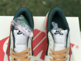 Authentic Travis Scott x Air Jordan 1 Low Green/Red/Beige
