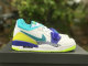 Authentic Jordan Legacy 312 Low GS White/Yellow/Green