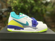 Authentic Jordan Legacy 312 Low GS White/Yellow/Green Authentic Jordan Legacy 312 Low GS White/Yellow/Green