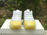Authentic Air Jordan 11 Low WMNS “Yellow Snakeskin”