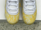 Authentic Air Jordan 11 Low WMNS “Yellow Snakeskin”