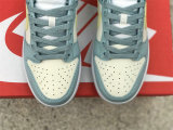 Authentic Nike Dunk Low Light Blue/Sail White/Lemon Yellow