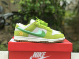 Authentic Nike Dunk Low Green Apple/Summit White