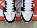 Authentic Nike Dunk Low Black/White/Light Blue/Orange