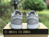 Authentic Air Jordan 1 Low “Light Steel Grey”