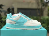 Authentic Tiffany & Co. x Nike Air Force 1 1837 Tiffany Blue/Grey/Gris