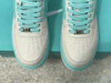 Authentic Tiffany & Co. x Nike Air Force 1 1837 Tiffany Blue/Grey/Gris