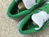 Authentic Air Jordan 1 Low GS Lucky Green/White