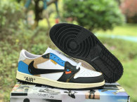 Authentic OFF-WHITE x Air Jordan 1 Low GS